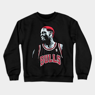 Dennis Rodman Bulls Crewneck Sweatshirt